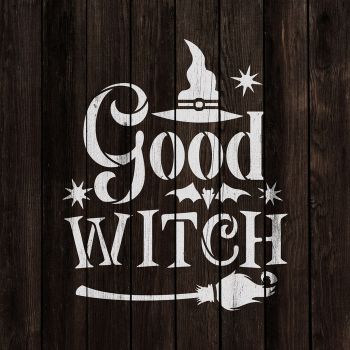 Good Witch Stencil