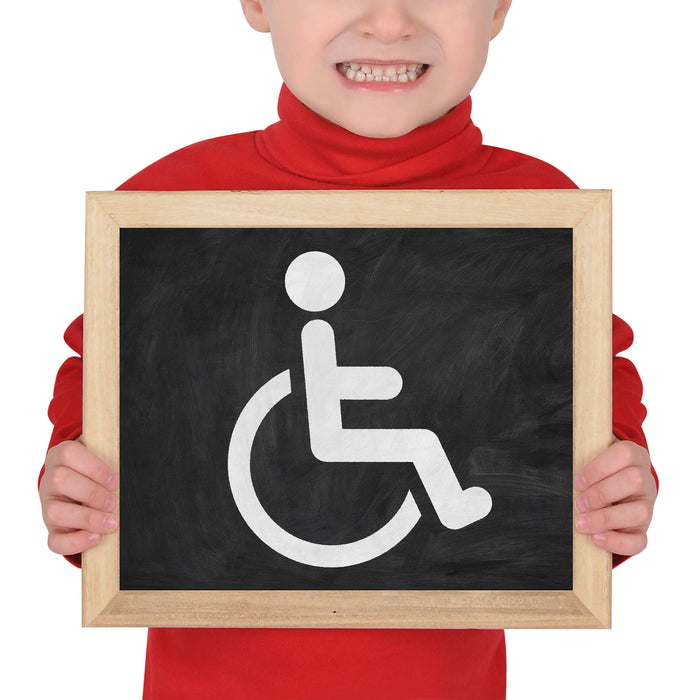 Handicap Symbol Stencil