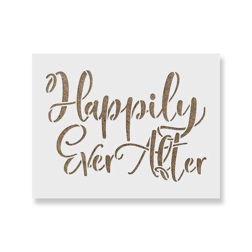 Happily Ever After Stencil