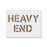 Heavy End Stencil