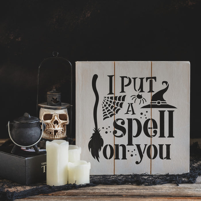 I Put A Spell On You Stencil