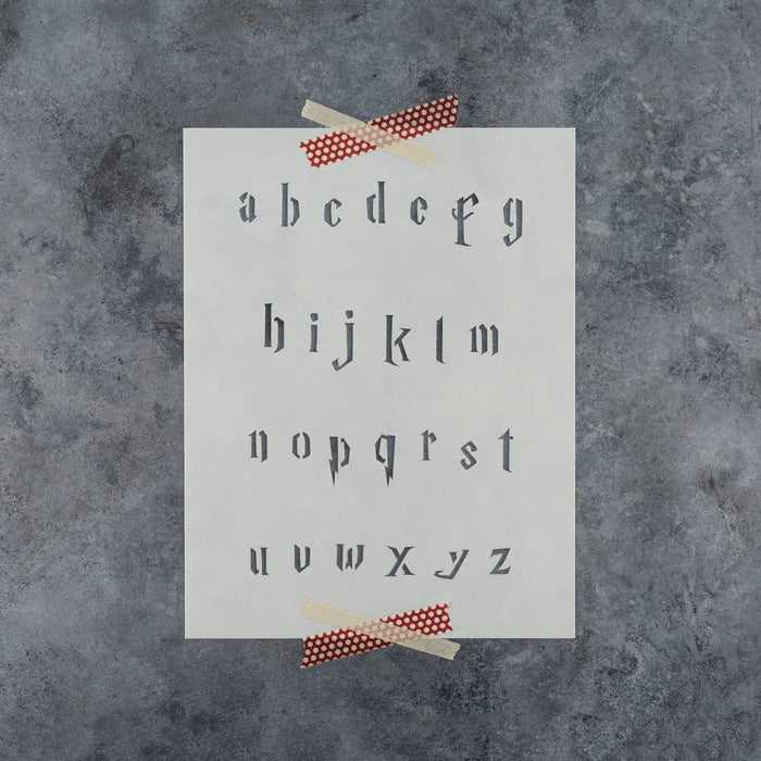 Harry Potter Letter Stencil Set