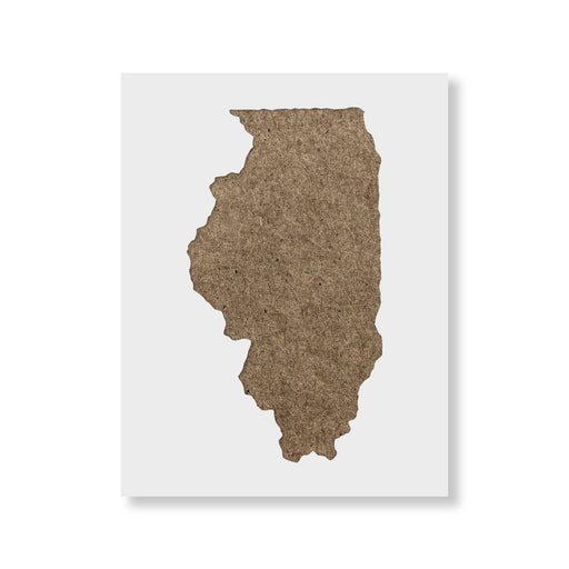 Illinois State Stencil