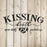 Kissing Booth Sign Stencil