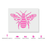Mandala Bumble Bee Stencil