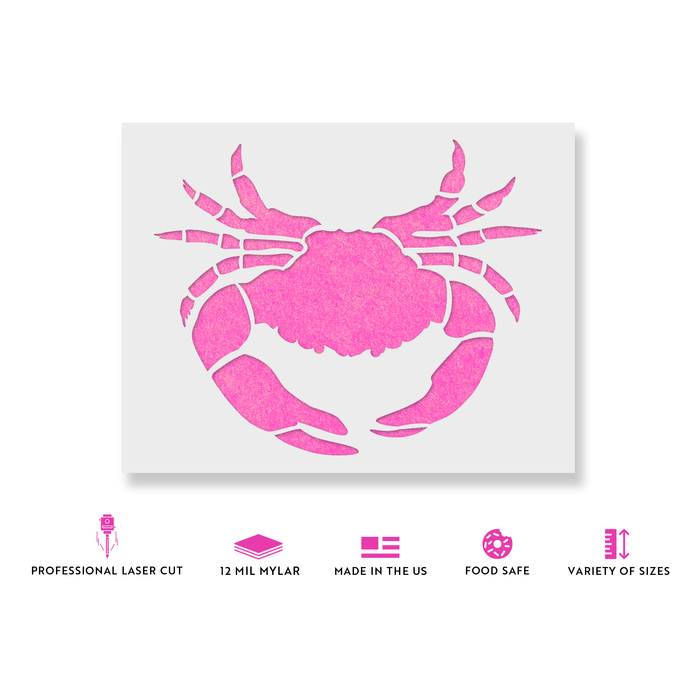 Maryland Crab Stencil