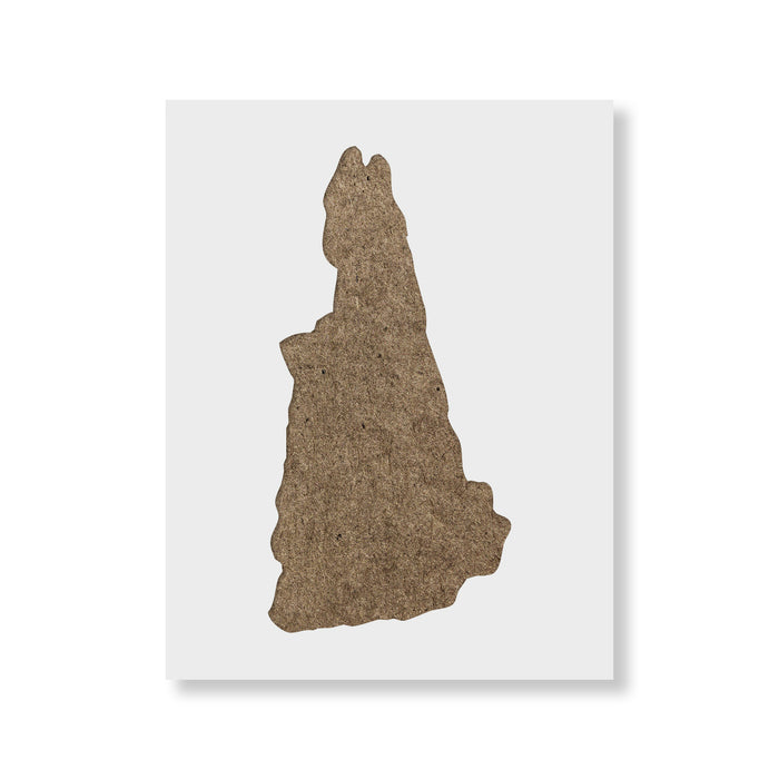 New Hampshire State Stencil