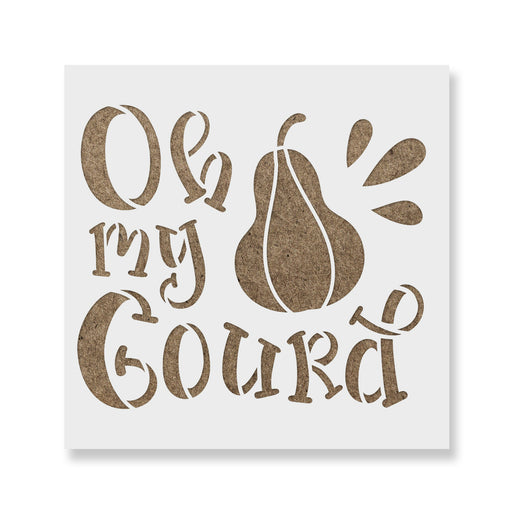 Oh My Gourd Stencil