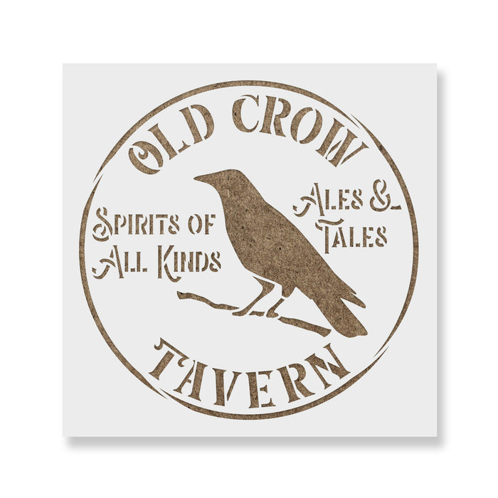 Old Crow Tavern Stencil