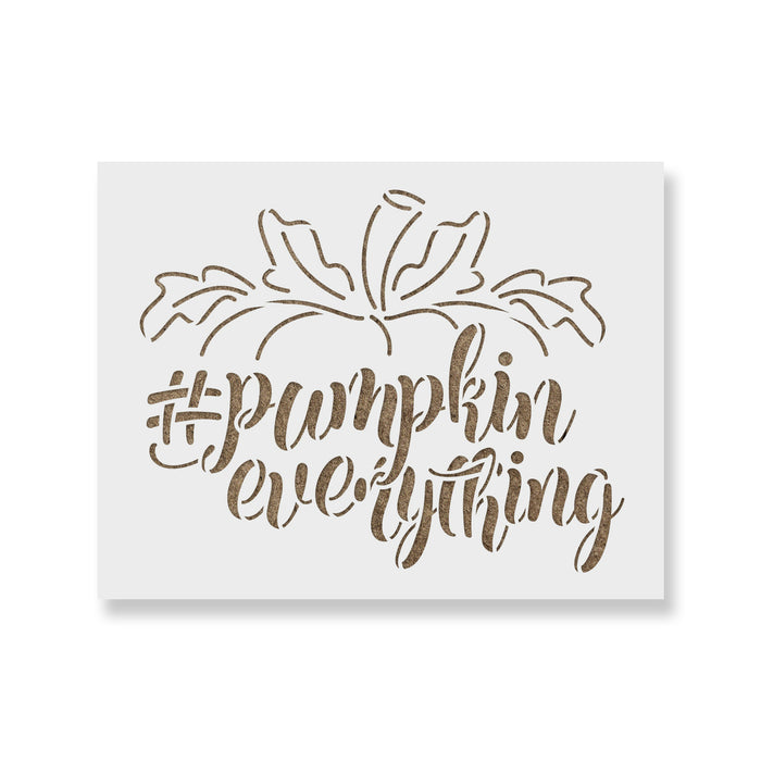 Pumpkin Everything Stencil