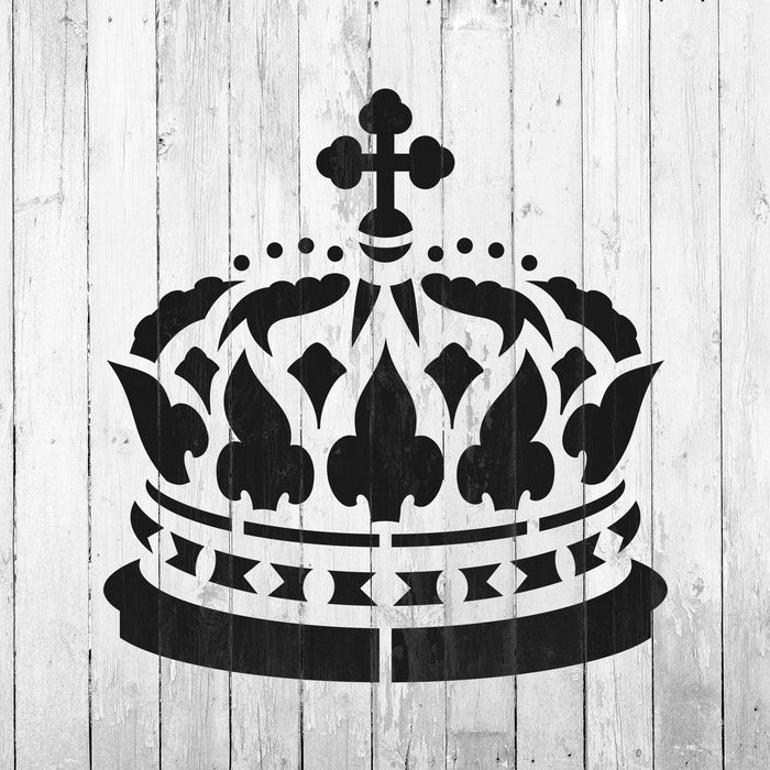 Queen Crown Stencil