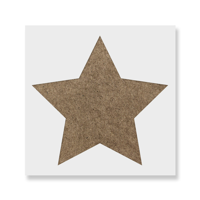 Rounded Star Stencil
