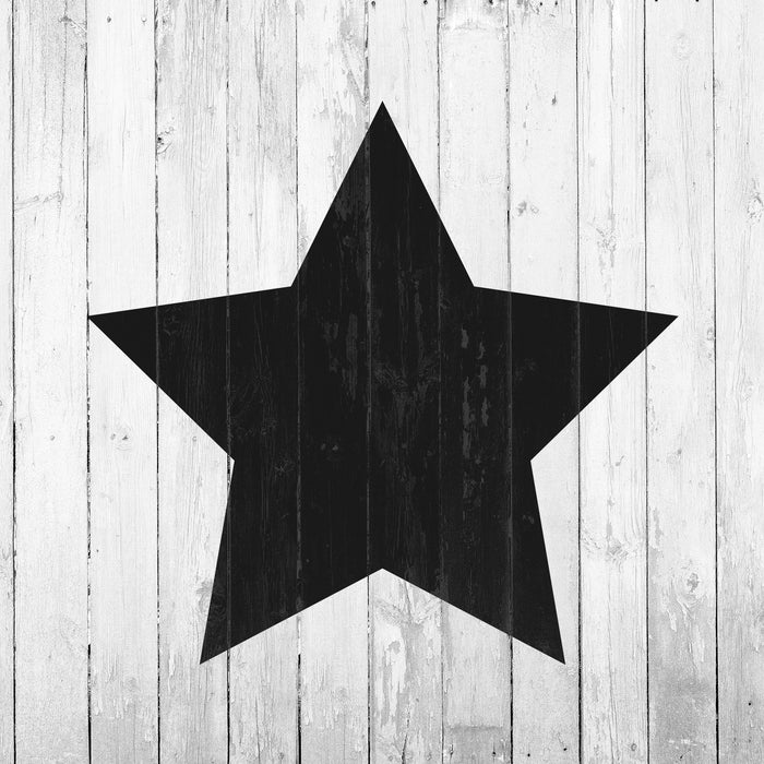 Rounded Star Stencil
