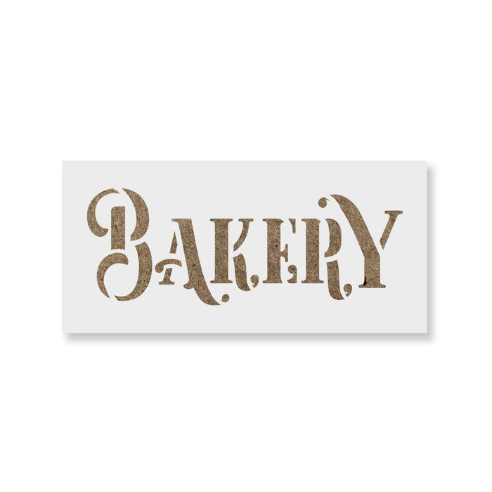 Rustic Bakery Stencil