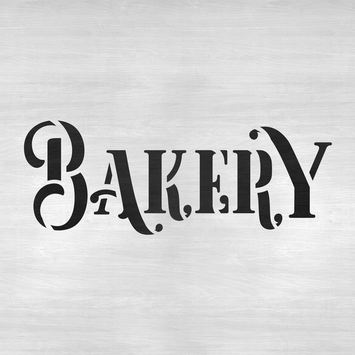 Rustic Bakery Stencil