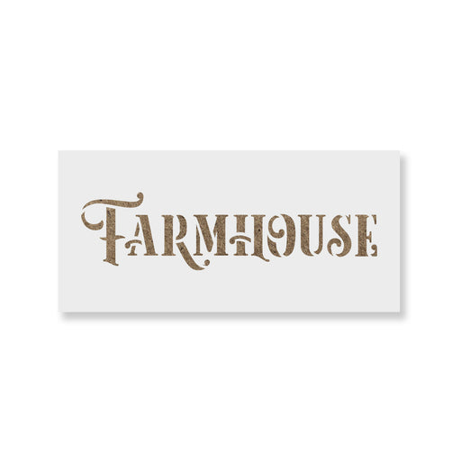 Rustic Farmhouse Stencil