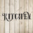 Rustic Kitchen Stencil