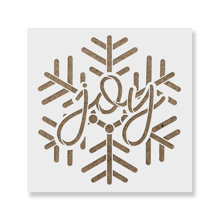 Scandinavian Joy Snowflake Stencil