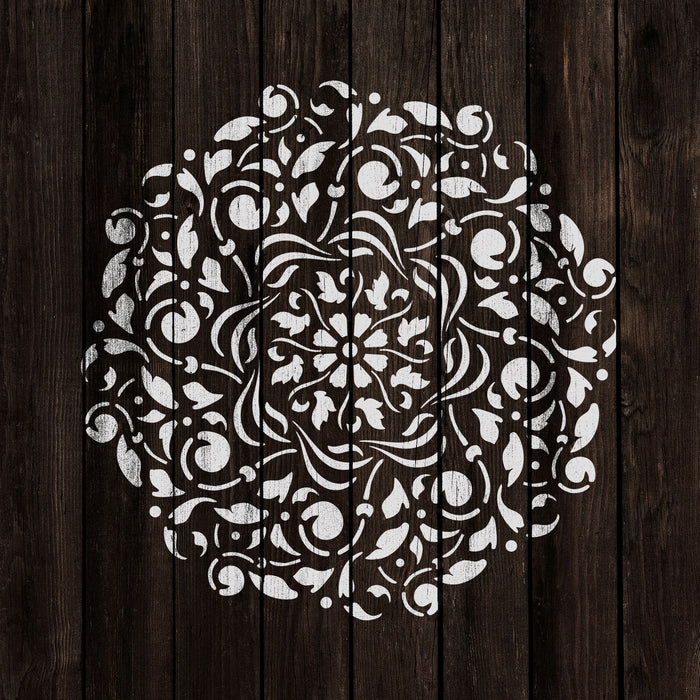 Om Mandala Stencils - Stencil Revolution