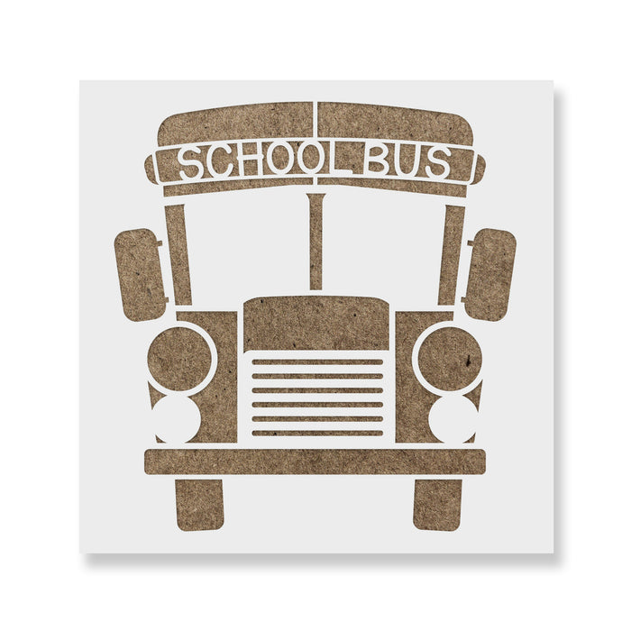 School Bus Stencil