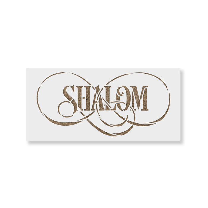 Shalom Stencil