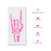 Skeleton Hand Protection Stencil