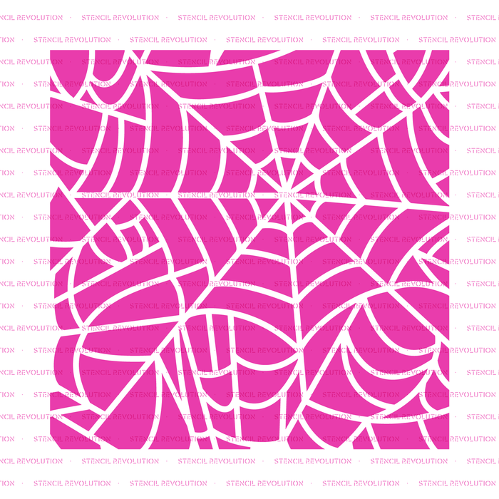 Spider Web Cookie Stencil