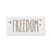 Starry Freedom Independence Stencil