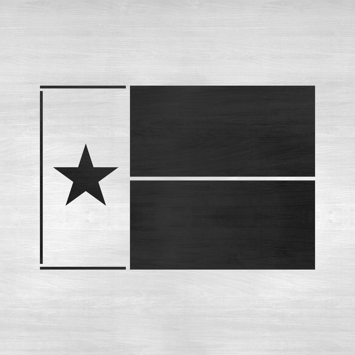 Texas State Flag Stencil