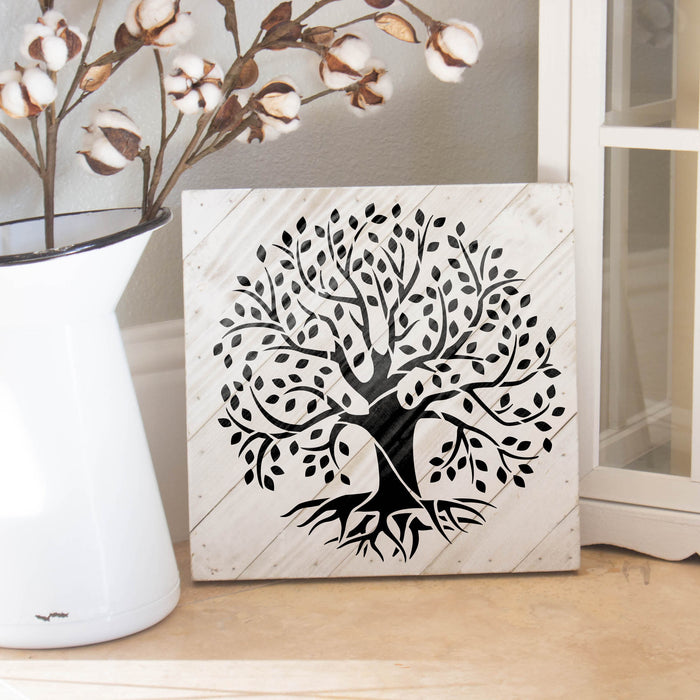 Tree of Life Stencil - Tree of Life Template for Crafting and Decor