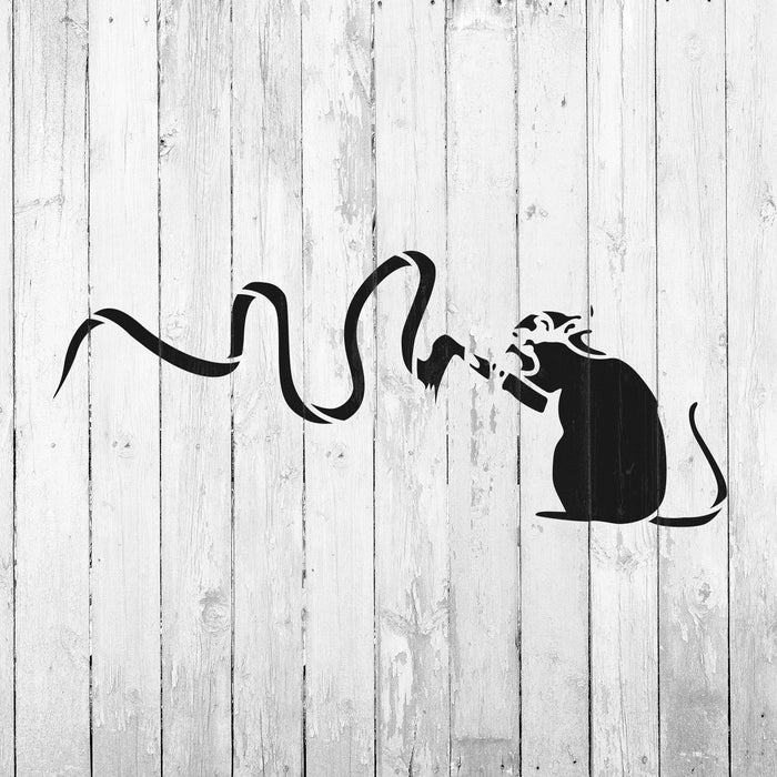 Security Yeah Banksy Stencils - Stencil Revolution
