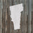 Vermont State Stencil