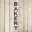 Vertical Sign Bakery Stencil