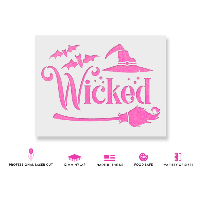Wicked Witch Stencil