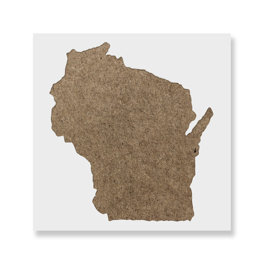 Wisconsin State Stencil