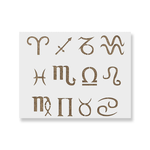 Alphabet Stencil letter Stencils REUSABLE Magic102015 A-Z 7 Sizes